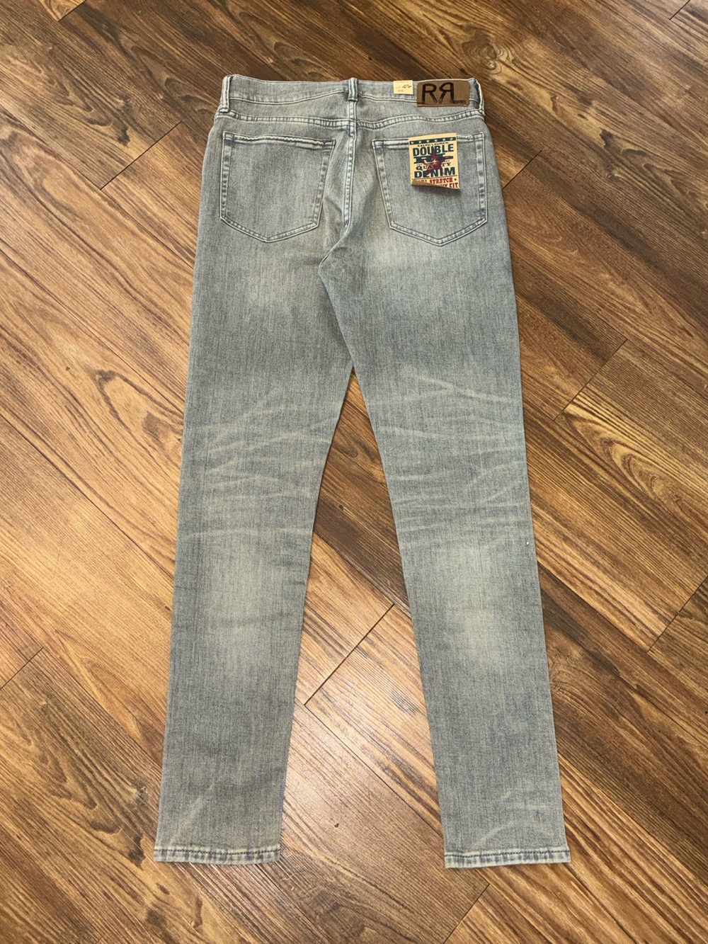 RRL Gray High Skinny Strech Fit - Picture 10 of 16